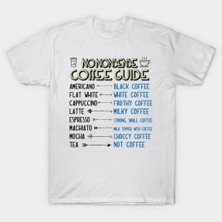 No Nonsense Coffee Guide T-Shirt